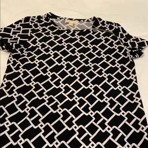 Michael Kors geometric pattern dress